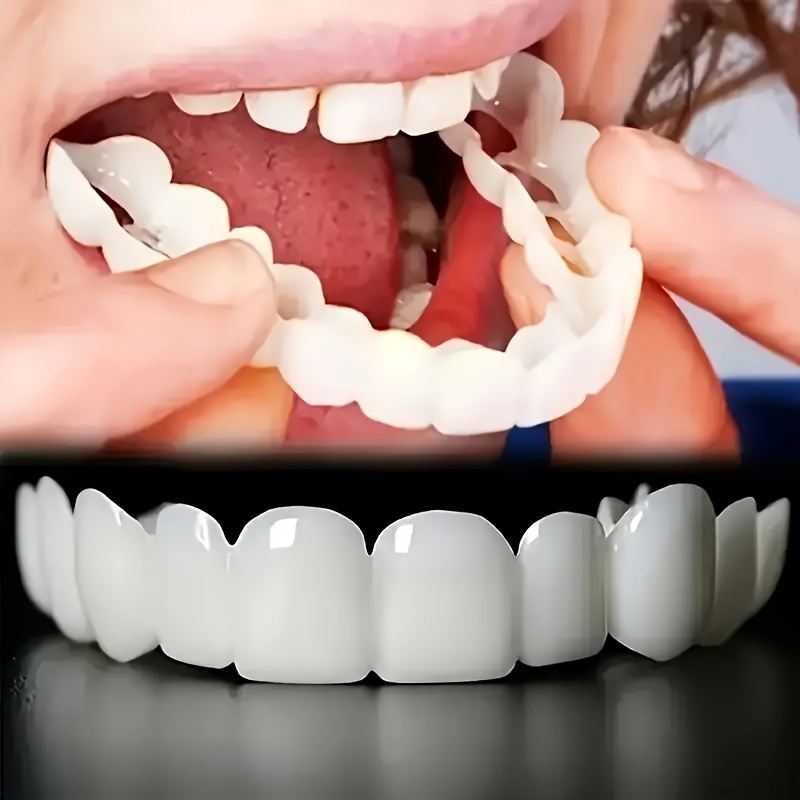 Teeth Whitening Mouth Guard - 2Sets Cosmetic Dental Kit (2Upper+2Lower+Brush+Clear Box),