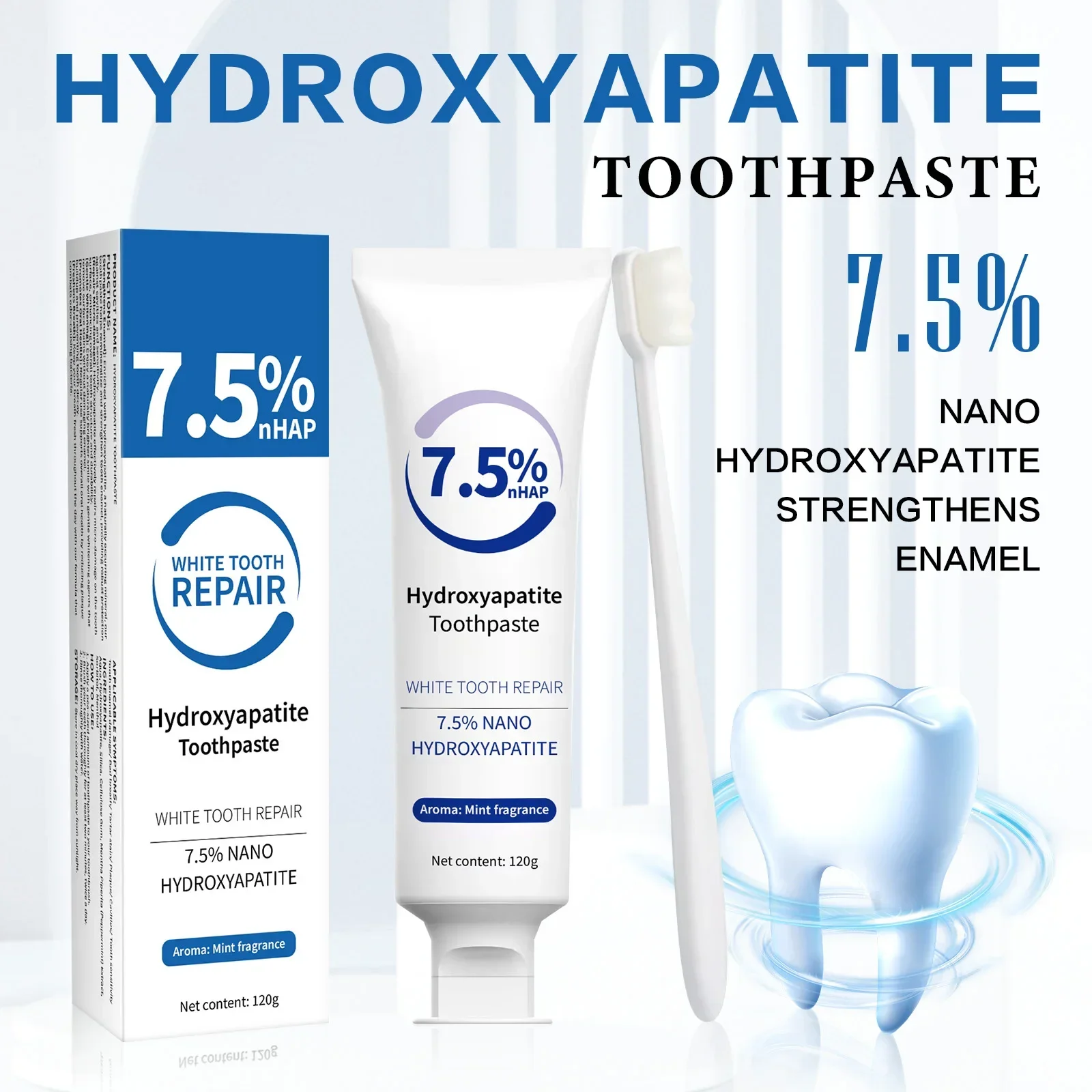 Teeth Whitening Kit - Toothpaste & Whitening Pen Kit -