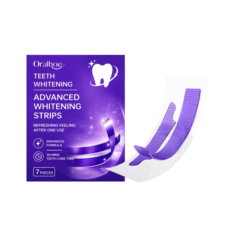 Teeth Whitening Results - 7PCS Teeth Whiten Strips Gentle Formula