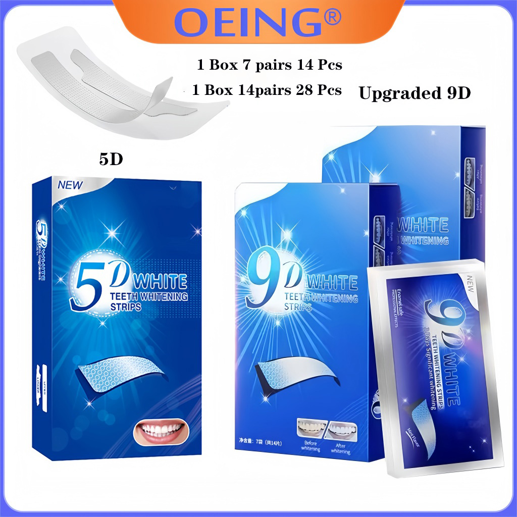 9D 5D Teeth Whitening Strip 14 - Teeth Whitening Effective review and price