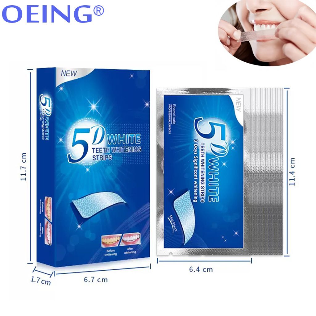 9D 5D Teeth Whitening Strip 14 - Teeth Whitening Effective review and price