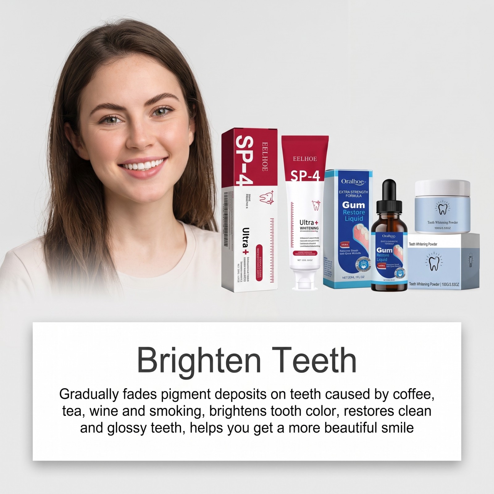 Oral Care Combo Set Whitening  - Teeth Whitening Flash review and price