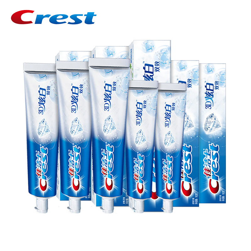 Crest 3D MICA Toothpaste Fluor - Teeth Whitening Effective review and price