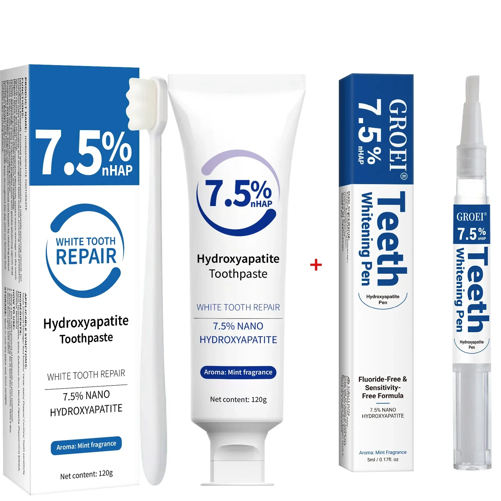 Toothpaste & Whitening Pen Kit - Teeth Whitening Kit review and price