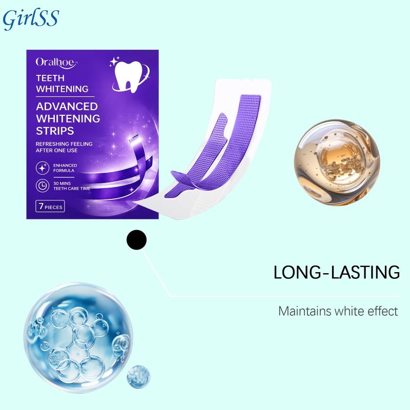 7PCS Teeth Whiten Strips Gentl - Teeth Whitening Results review and price