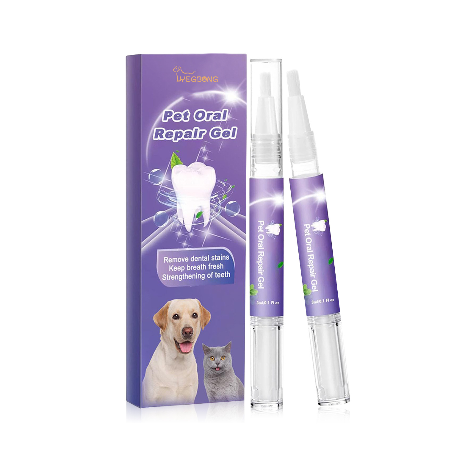 Pet Oral Repair Gel Puppy Tart - Teeth Whitening Results review and price