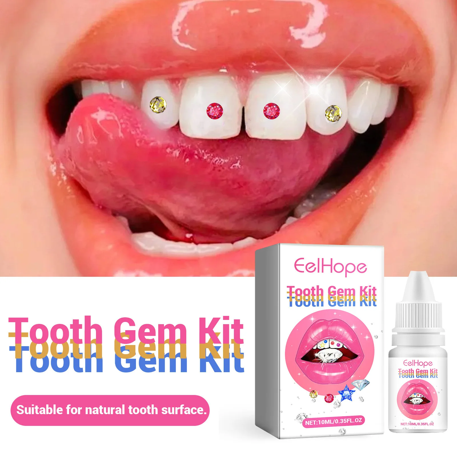 Tooth Jewelry Kit DIY Clear Pr - Teeth Whitening Kit review and price