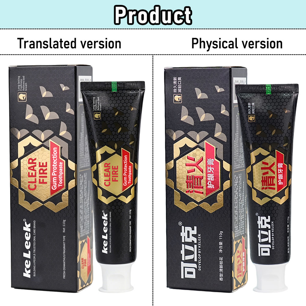 KeLeek gum care mint toothpast - Teeth Whitening Effective review and price