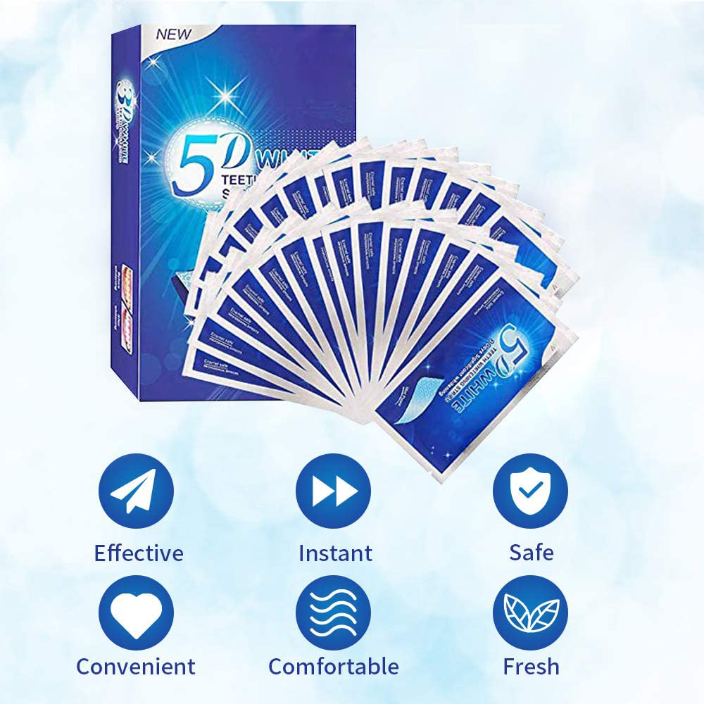 5D White Teeth Whitening Strip - Teeth Whitening In Office review and price