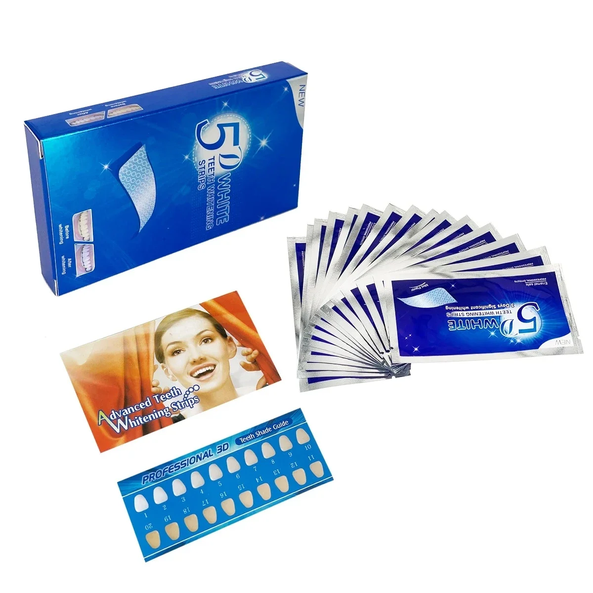 1box/2box Whitener Strips Teet - Teeth Whitening Effective review and price